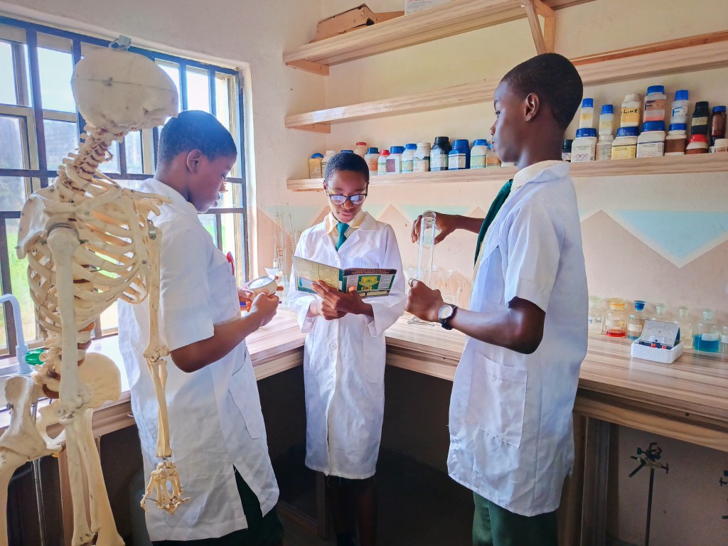 St. Matthias laboratory session