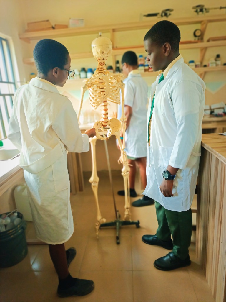Well Equipped Science Laboratory, St. Matthias Catholic Group of Schools.